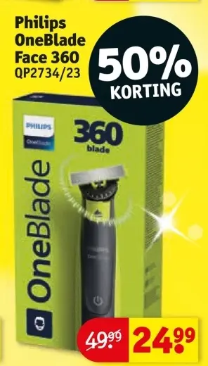 Aanbieding: OneBlade Face 360