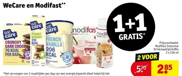Aanbieding: WeCare en Modifast