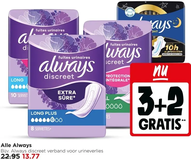 Aanbieding: Maandverband