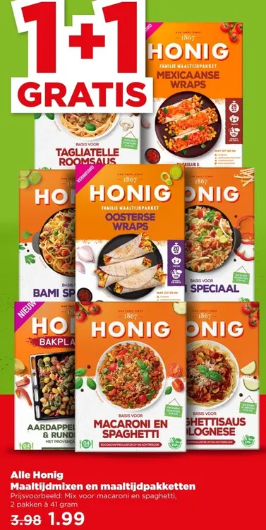 Aanbieding: Maaltijdmixen en maaltijdpakketten