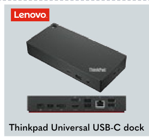 Offre: Thinkpad Universal USB-C dock