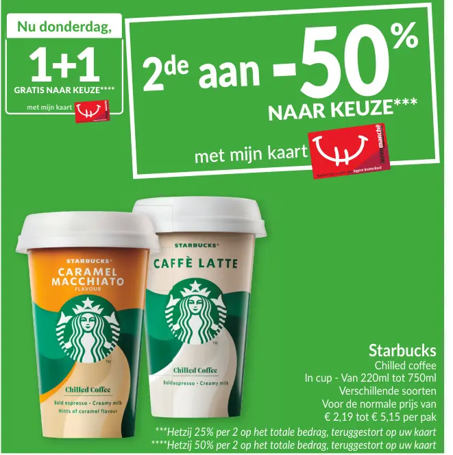 Promotie: Chilled coffee