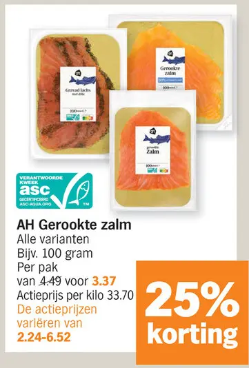 Promotie: Gerookte zalm