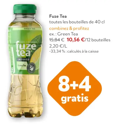 Offre: Fuze Tea Green Tea