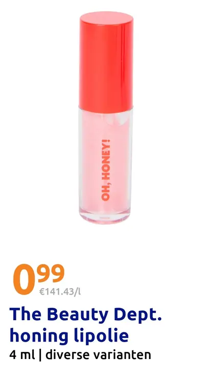 Aanbieding: honing lipolie