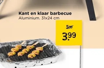 Aanbieding: Kant en klaar barbecue