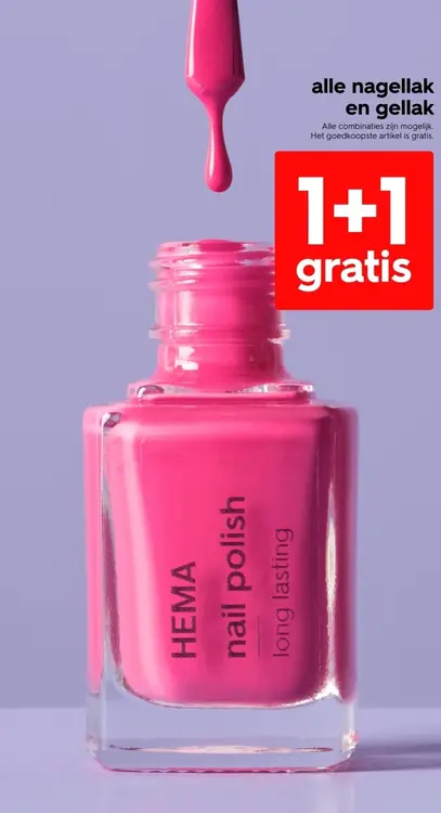 Aanbieding: nagellak en gellak