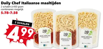 Aanbieding: Daily Chef Italiaanse maaltijden