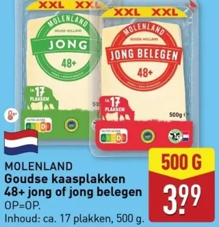 Aanbieding: Goudse kaasplakken 48+ jong of jong belegen