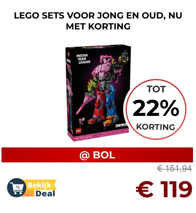 Aanbieding: Lego sets voor jong en oud