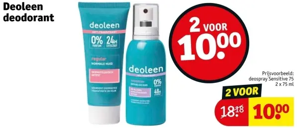 Aanbieding: Deodorant
