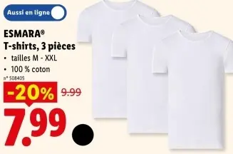 Offre: T-shirts
