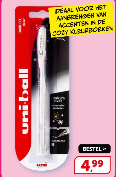 Promotie: Uni-ball ENCRE GEL Roller