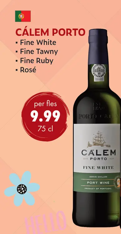 Aanbieding: Cálem porto