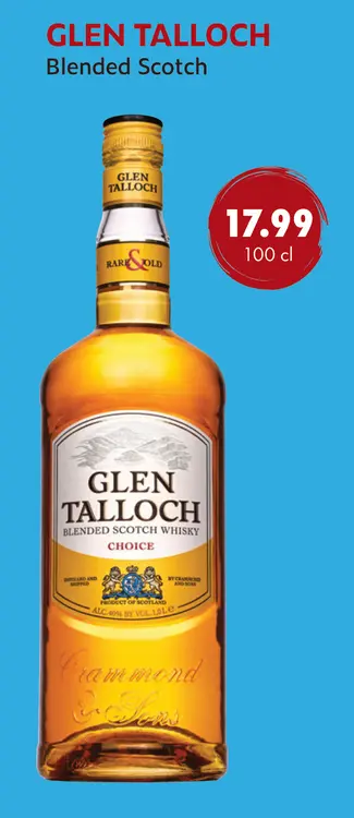 Aanbieding: Glen talloch