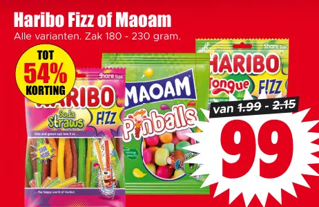 Aanbieding: Fizz of Maoam