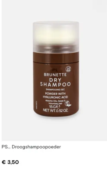 Promotie: Droogshampoopoeder