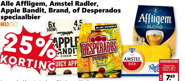 Aanbieding: speciaalbier