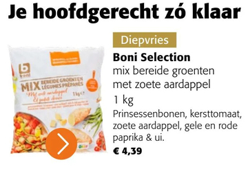 Aanbieding: Boni Selection mix bereide groenten met zoete