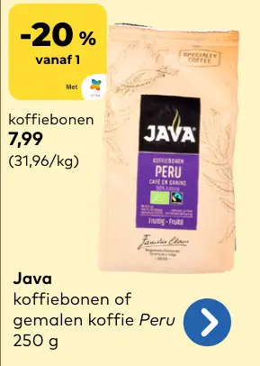 Promotie: Koffiebonen