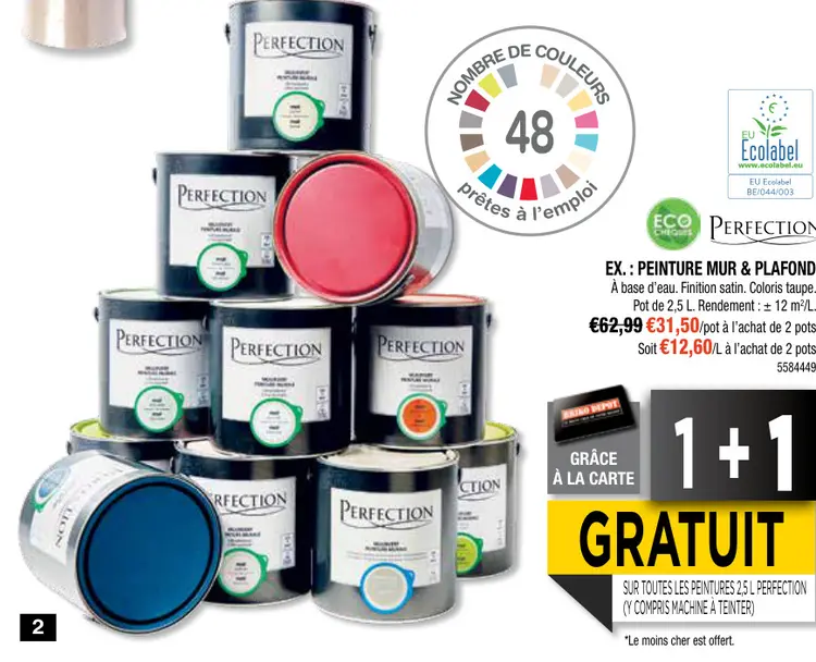 Offre: Peinture mur & plafond