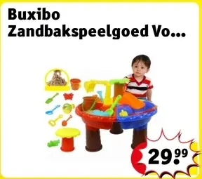 Aanbieding: Buxibo Zandbakspeelgoed Vo...