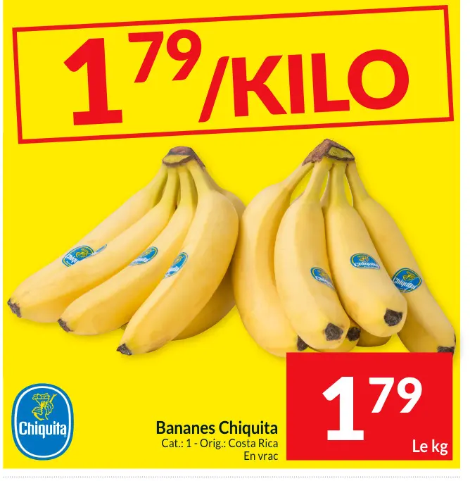 Offre: Bananes