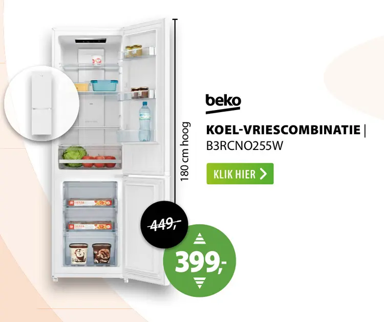 Aanbieding: Koel-vriescombinatie