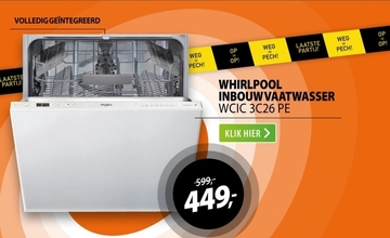 Aanbieding: Whirlpool WCIC 3C26 PE