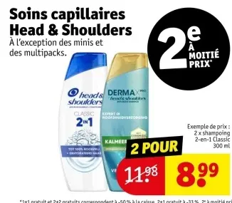 Offre: Soins capillaires Head & Shoulders