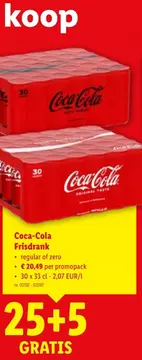 Aanbieding: Coca-Cola Frisdrank