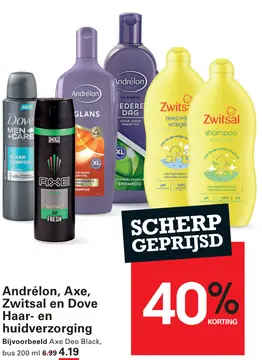 Aanbieding: Axe Deo Black, bus