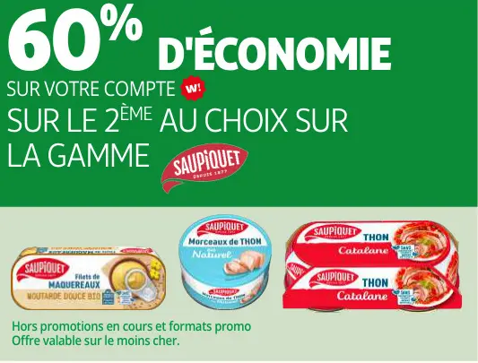 Promotie: Saupiquet
