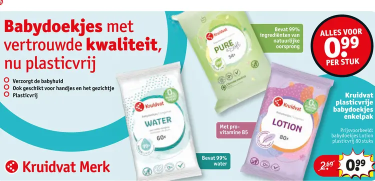 Aanbieding: Babydoekjes