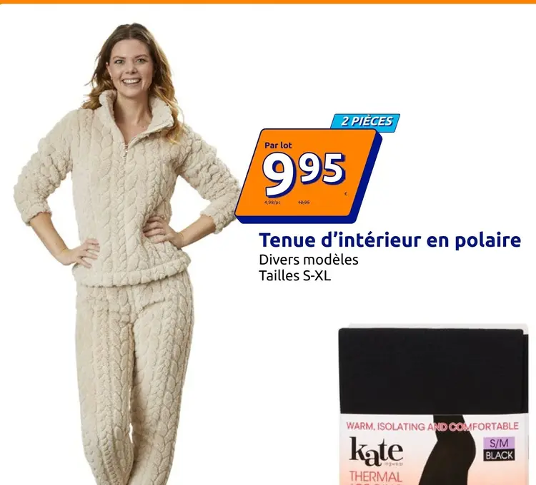 Offre: Tenue d'intérieur en polaire