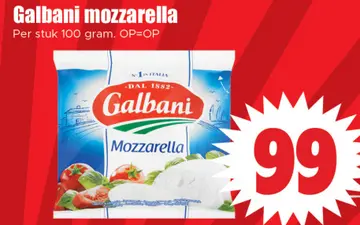 Aanbieding: Galbani mozzarella