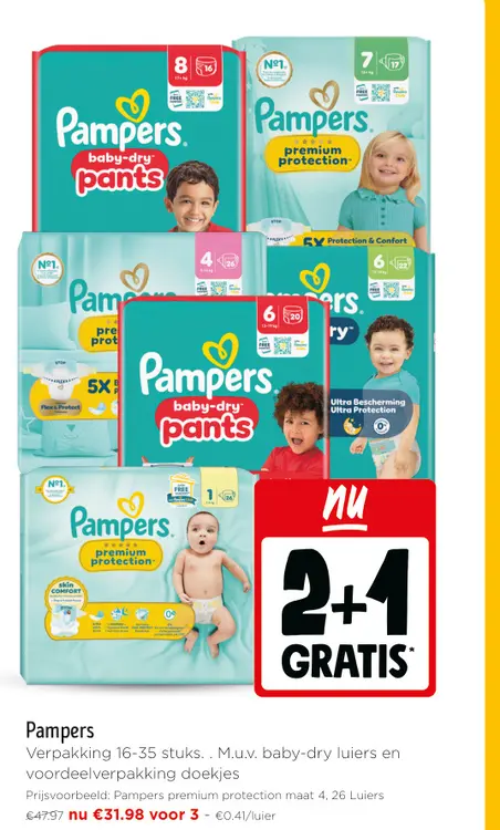 Promotie: Pampers