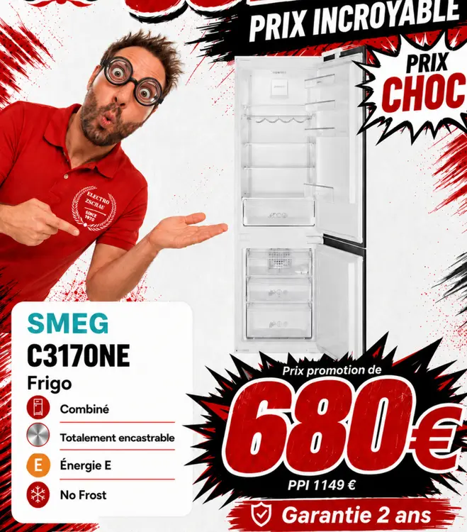 Offre: SMEG C3170NE Frigo