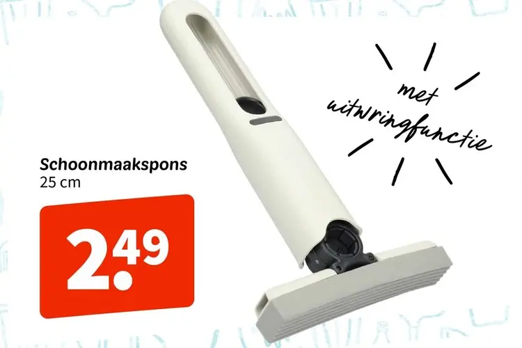 Promotie: Schoonmaakspons