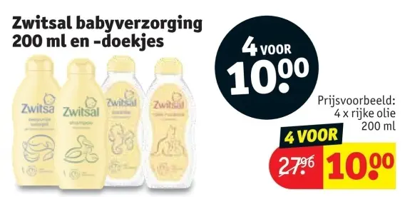 Promotie: babyverzorging