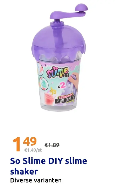 Promotie: So Slime DIY slime shaker