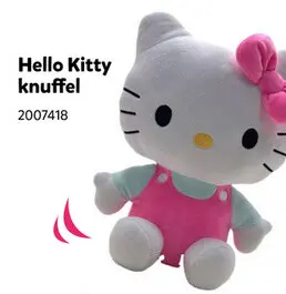 Aanbieding: Hello Kitty knuffel