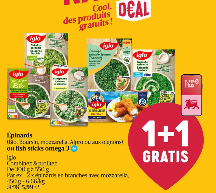 Offre: Fish Sticks Omega 3 | Paquet de 10
