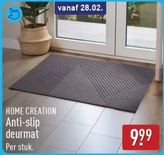 Aanbieding: Anti-slip deurmat