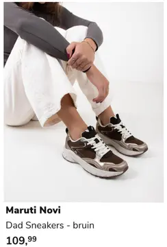 Aanbieding: Maruti Novi Dad Sneakers - bruin