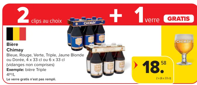 Offre: Bière Chimay
