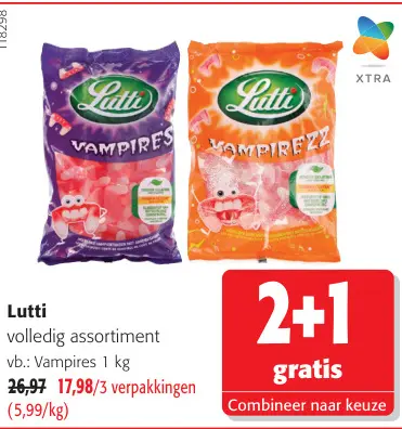 Promotie: Volledig assortiment snoep