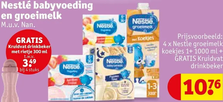 Promotie: Babyvoeding en groeimelk