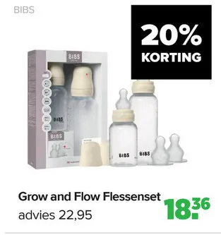 Aanbieding: Grow and Flow Flessenset