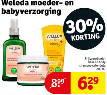 Aanbieding: haar en body shampoo calendula